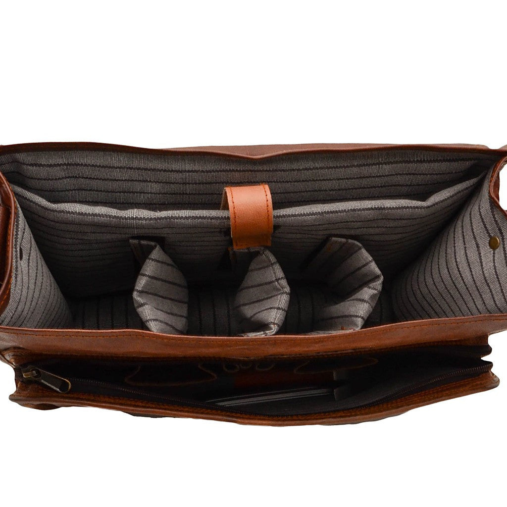 Leather Studio Camera bag