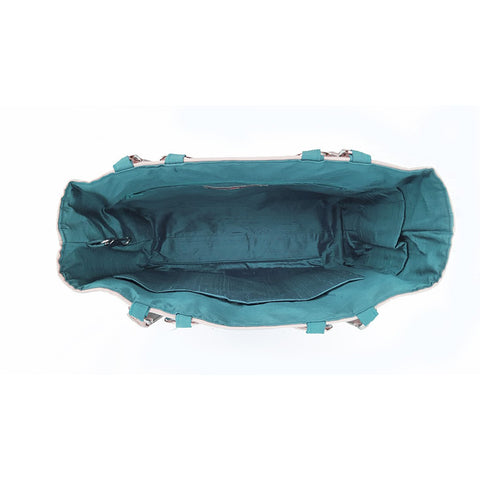 Suzani Large Tote in Blue & Green