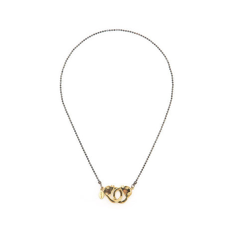 Little Rebel Necklace in Gold