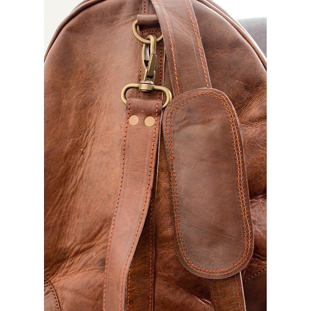 Leather Traveler Duffle