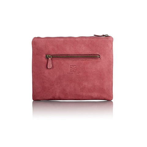 Pixie Clutch in Sangria Leather