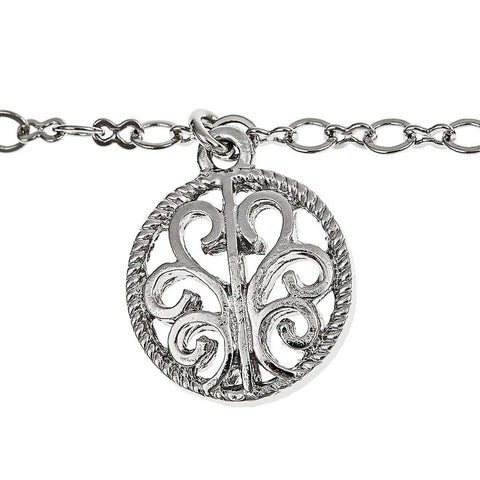 Wanderlust Silver Coin Necklace