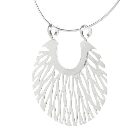 Giselle Pendant in Silver