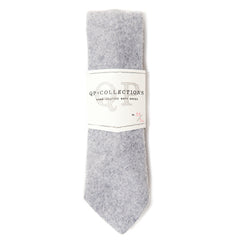 Wool Felt Necktie in Gray