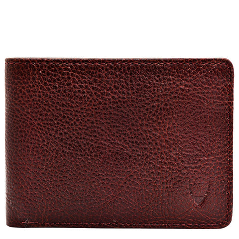 Giles Vegetable Tanned Leather Trifold Wallet with Multiple Compartments