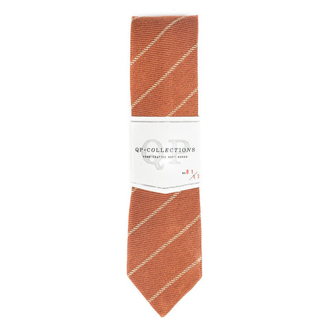 The Rust Stripe Necktie