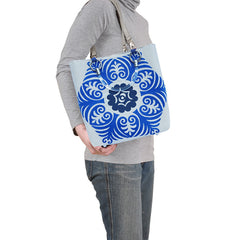 Suzani Small Tote in Blue