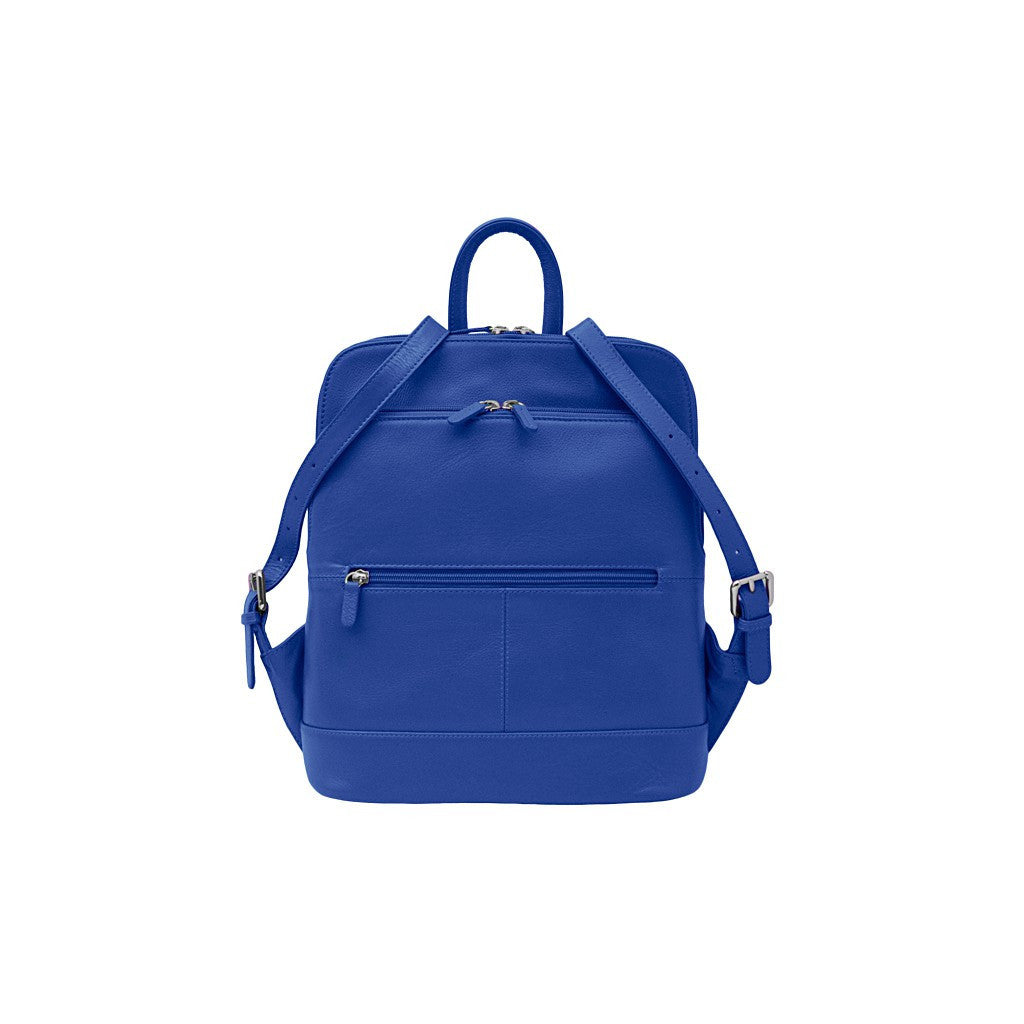 cobalt blue leather backpack Leather Backpack in Cobalt – favau