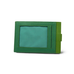 The Finch Green Leather Cardholder