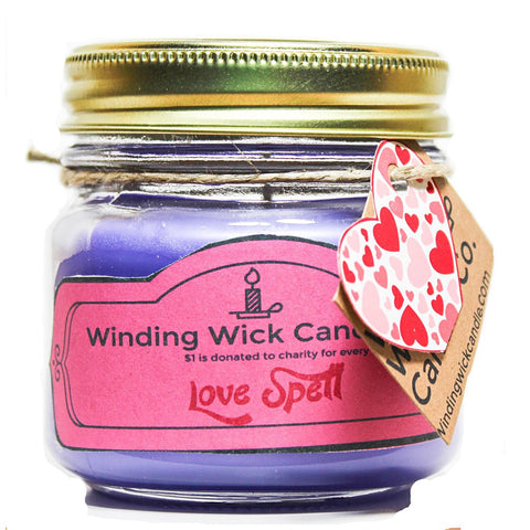 Love Spell Scented Candle 8oz.