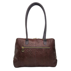 Yangtze Large Shoulder Bag in Brown