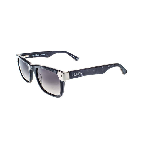 Marble with Silver Tone Metal Wayfarers