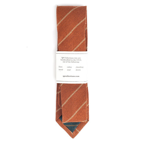 The Rust Stripe Necktie