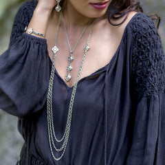 Jolie Long Layered Necklace