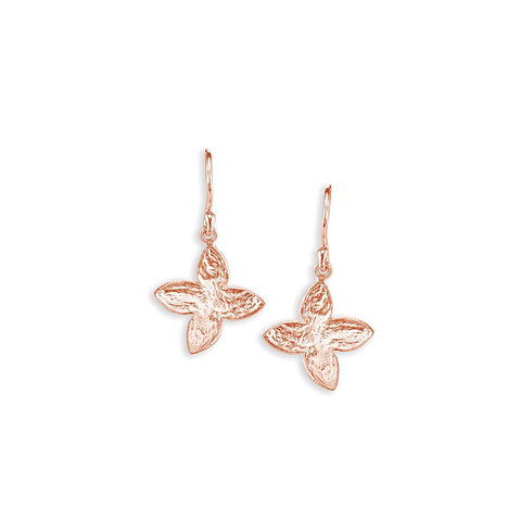 Rose Gold Jasmine Earrings