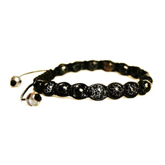 Black Stone Beads Bracelet