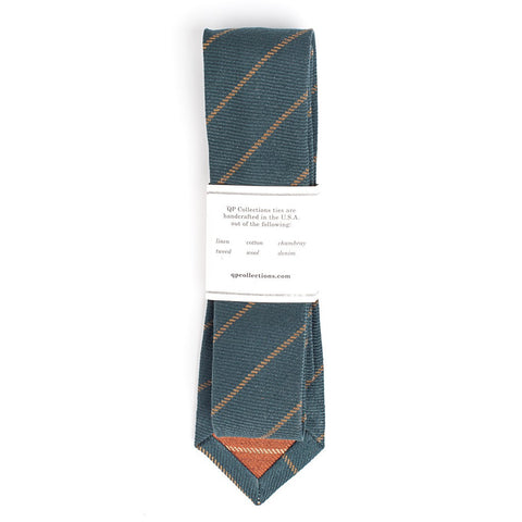 The Moss Stripe Necktie