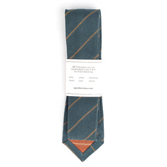 The Moss Stripe Necktie