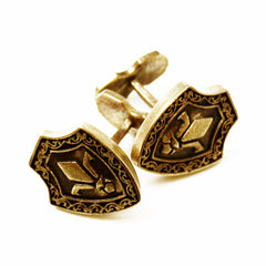 Brass Knight Cufflinks