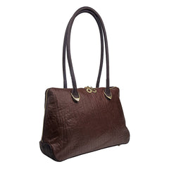 Yangtze Large Shoulder Bag in Brown