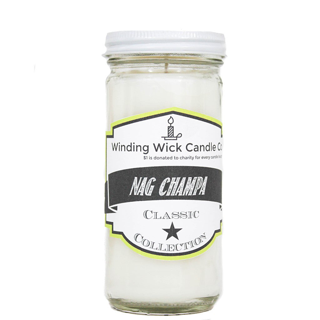 Nag Champa Scented Candle 8oz.