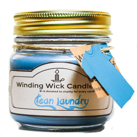 Clean Laundry Scented Candle 8oz.
