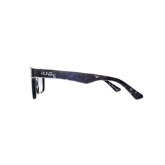 Marble with Silver Tone Metal Wayfarers