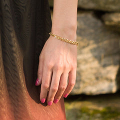 Akira Multi-Strand Bracelet in Gold