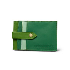 The Finch Green Leather Cardholder