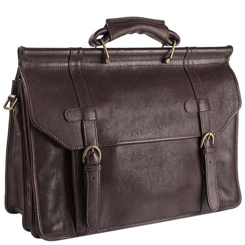 Roma  Leather Briefcase