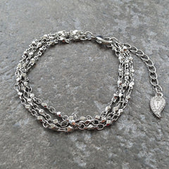 Akira Multi-Strand Bracelet in Silver