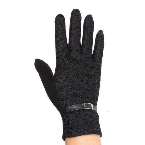 Womens Lace Touch Screen Gloves