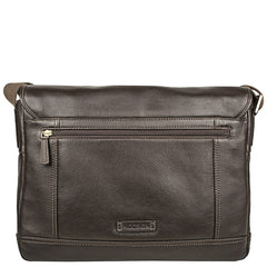 Hunter Leather Messenger in Brown
