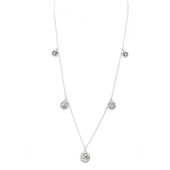 Wanderlust Silver Coin Necklace