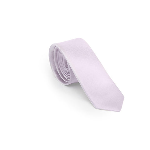 Frosted Lavender Skinny Tie