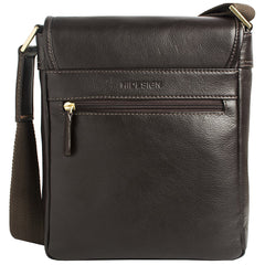 Seattle Leather Crossbody Messenger in Brown