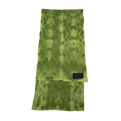 Wool Python Long Scarf in Forest