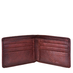 Giles Classic Compact Thin Vegetable Tanned Leather Wallet