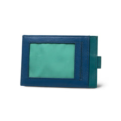 The Finch Blue Leather Cardholder