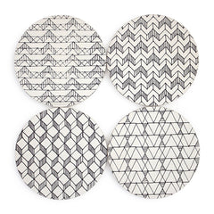 Creative Doodling Design Absorbent Ceramic Coasters