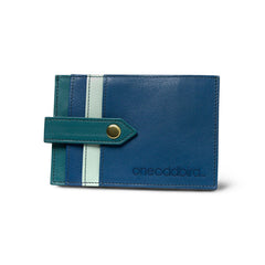 The Finch Blue Leather Cardholder