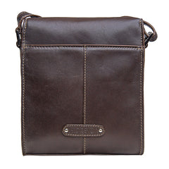 Nico Leather Cross Body in Brown