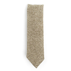 Wool Tweed Necktie in Balmoral