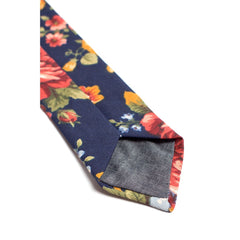 The Floral Bleu Necktie