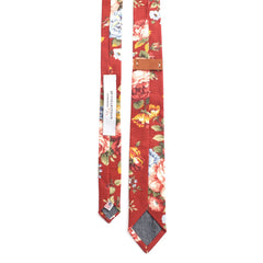 Floral Rouge Necktie