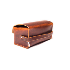 Men's Toiletry Case Dopp Kit in Walnut