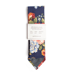 The Floral Bleu Necktie