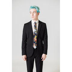 The Floral Bleu Necktie